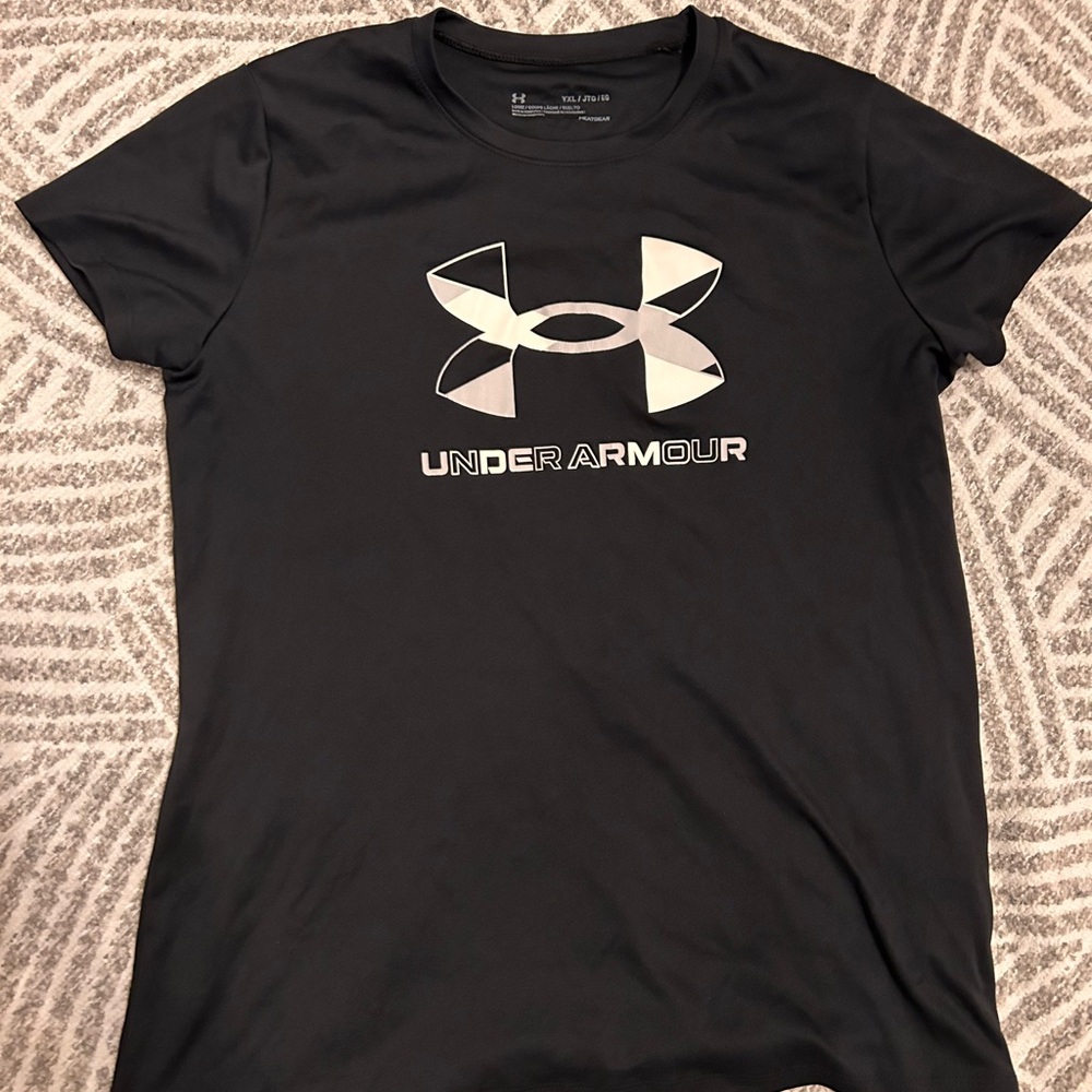 Under Armour Black Fitted Short Sleeve T-Shirt